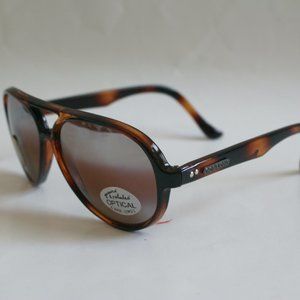 Classic Vintage sports Aviator w/All weather Rose